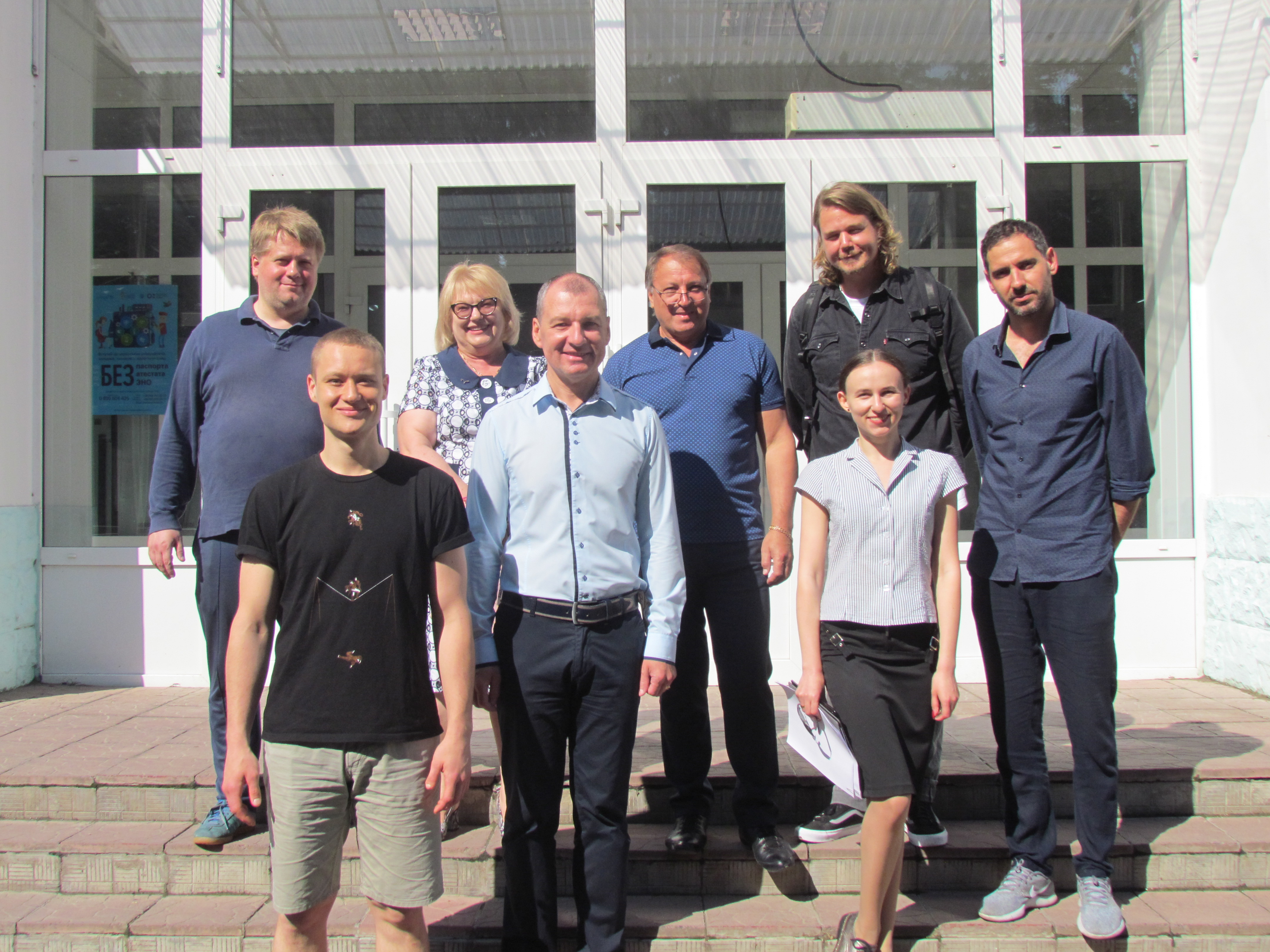 Немцы приехали учить херсонских студентов делать видеоролики