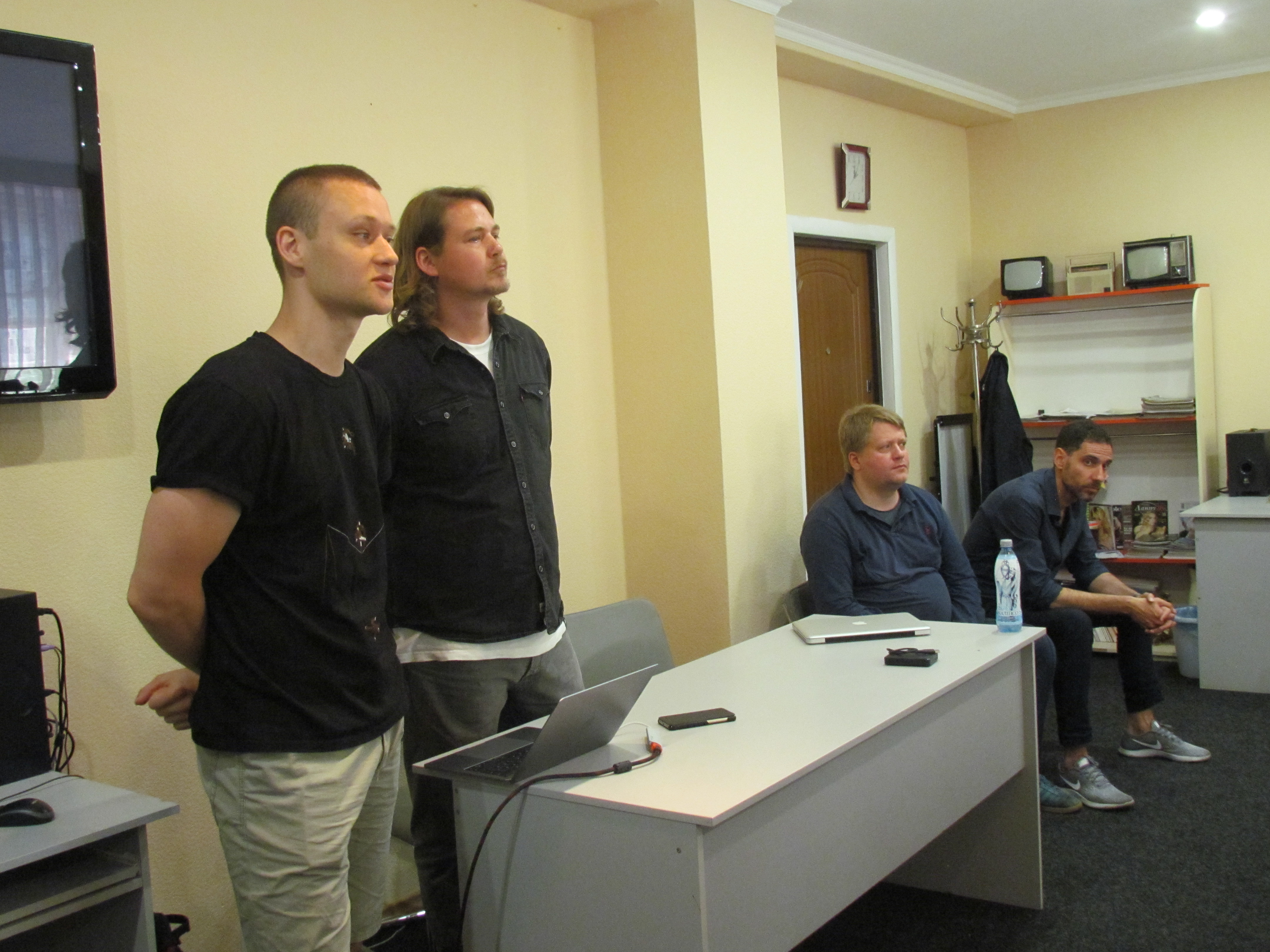 Немцы приехали учить херсонских студентов делать видеоролики