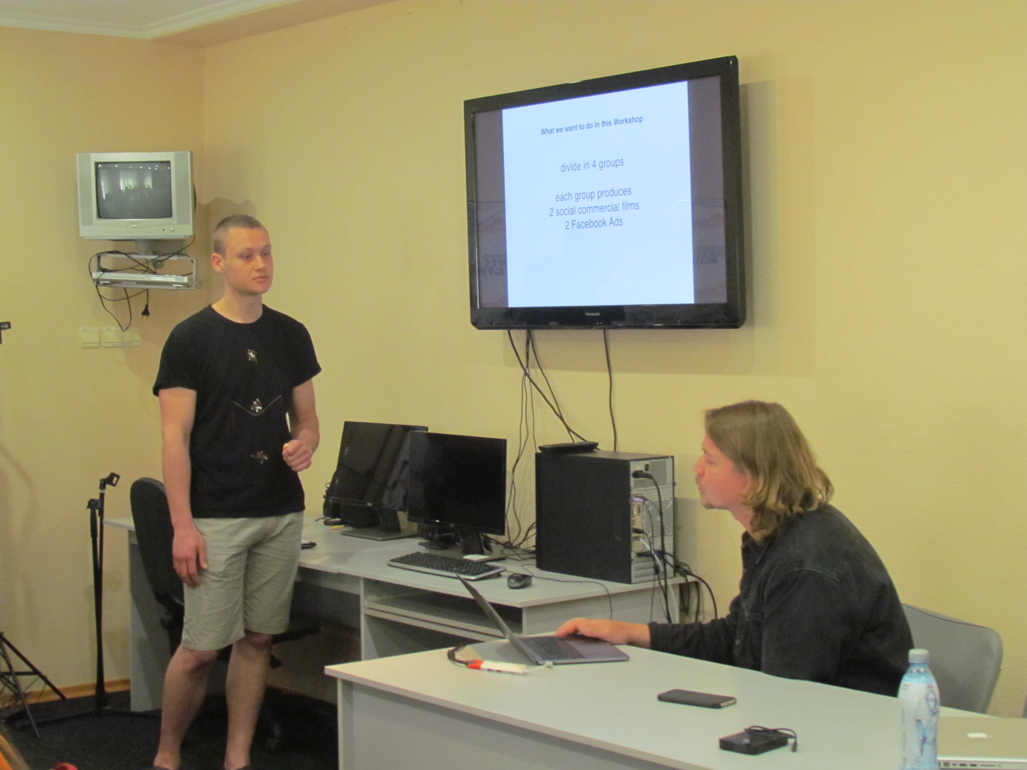 Немцы приехали учить херсонских студентов делать видеоролики