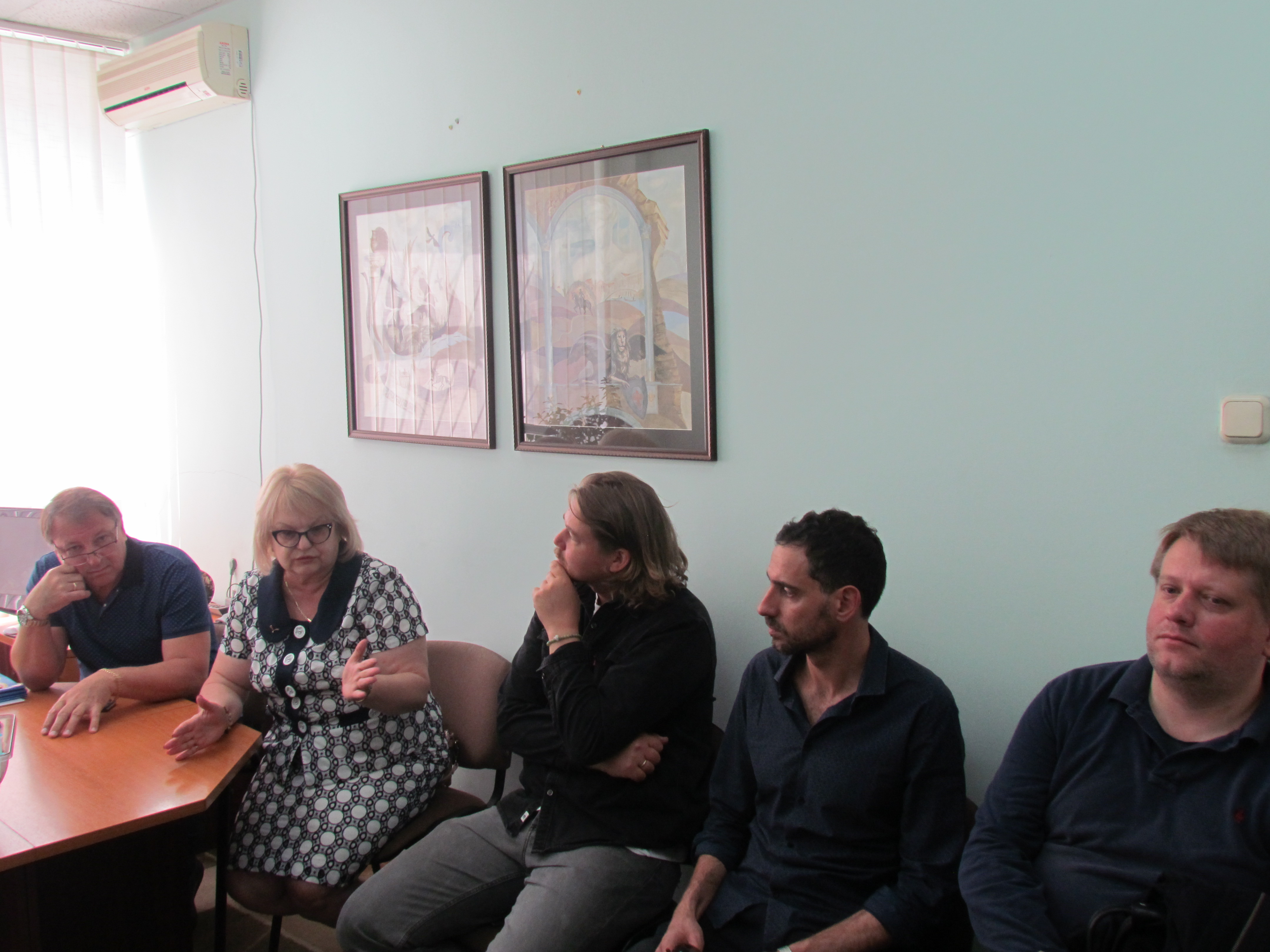 Немцы приехали учить херсонских студентов делать видеоролики