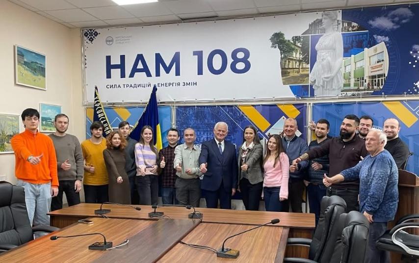 Зустріч з ректоратом 1